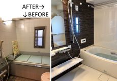 浴室・トイレ改修＆エコカラット設置等内装リフォーム＠富士見市